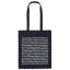 Tote bag Sheet music navy long / Tragtas