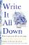 Cathy Rentzenbrink: Write It All Down / 