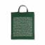 Tote bag Sheet music green / Tragtasche 