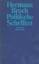 Hermann Broch: Politische Schriften. Kom