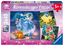 Children s puzzle 3x49 Teile - Disney Prinzessinnen - Schneewittchen, Aschenputtel, Arielle