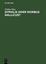 Walther Pflug: Syphilis oder morbus gall Walther Pflug: Syphilis oder morbus gall