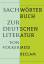 Volker Meid: Sachwörterbuch zur deutsche