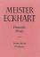 Quint, Josef und Meister Eckhart: Meiste