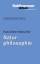 Hans-Dieter Mutschler: Naturphilosophie. Hans-Dieter Mutschler: Naturphilosophie.