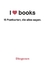 I Love Books | Postkartenbuch | Taschenb