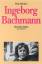 Peter Beicken: Ingeborg Bachmann. [Autor