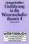Helmut Seiffert: Einführung in die Wisse
