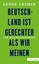 Georg Cremer: Deutschland ist gerechter,