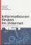 Informationen finden im Internet - Leitfaden für die gezielte Online-Recherche