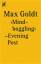 Max Goldt: Mind-boggling - Evening Post