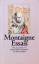 Montaigne, Michel de: Essais