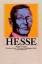 Siegfried Unseld: Hermann Hesse., Werk u