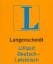 Langenscheidt Lilliput Lateinisch : Deut Langenscheidt Lilliput Lateinisch : Deut