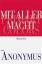 gebrauchtes Buch – Anonymus – Mit aller Macht. Roman. – Bild 1