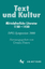 Ursula Peters: Text und Kultur