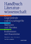 Thomas Anz: Handbuch Literaturwissenscha