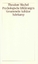 Theodore Mischel: Psychologische Erkläru