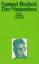 Samuel Beckett: Der Namenlose Samuel Beckett: Der Namenlose