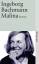 Bachmann, Ingeborg und Arnold Schönberg:
