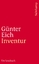 Günter Eich: Inventur | Ein Lesebuch | G