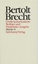 Bertolt Brecht: Stücke. Tl.9 / Bertolt B