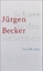 gebrauchtes Buch – Jürgen Becker – Schnee in den Ardennen - Journalroman – Bild 1