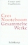 Cees Nooteboom: Gesammelte Werke Essays 