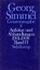 Georg Simmel: Gesamtausgabe Aufsätze und