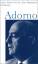 Adorno, Theodor W. ; Biographie, Philoso