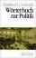 Schmidt, Manfred G: Wörterbuch zur Polit