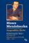 Philosophie - Mendelssohn, Moses und Chr