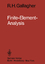gebrauchtes Buch – Gallagher, Richard H – Finite-element-Analysis : Grundlagen. Aus d. Engl. übertr. von K. Hutter. – Bild 1