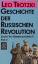 Geschichte der russischen Revolution / Oktoberrevolution - Band 1