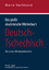 Das große akademische Wörterbuch Deutsch-Tschechisch - Ein erster Werkstattbericht