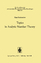 Hans Rademacher: Topics in Analytic Numb Hans Rademacher: Topics in Analytic Numb