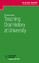 neues Buch – Felicitas Söhner – Teaching Oral History at University | Felicitas Söhner | Taschenbuch | 56 S. | Englisch | 2022 | Wochenschau Verlag | EAN 9783734413889 – Bild 1