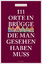 Kay Walter: 111 Orte in Brügge, die man 