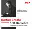 Bertolt Brecht: 100 Gedichte, 3 Audio-CD