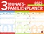 3-Monats-Familienplaner 2025