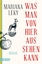 Mariana Leky: MBK Was man von hier aus s Mariana Leky: MBK Was man von hier aus s