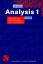 Analysis 1 – Differential- und Integralrechnung einer Veränderlichen