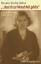 Renate Stolte-Batta: "...dass ich zur Me Renate Stolte-Batta: "...dass ich zur Me