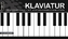 Klaviatur - Ausklappbare Klaviertastatur