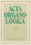 Alfred Reichling: Acta Organologica Band