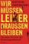 Wir müssen leider draussen bleiben - die neue Armut in der Konsumgesellschaft