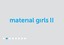Katja Pourshirazi: material girls II