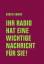 Eugen Egner: Ihr Radio hat eine wichtige