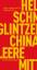 Helwig Schmidt-Glintzer: Chinas leere Mi