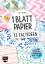 Julia Schreiber: 1 Blatt Papier – 33 Fal